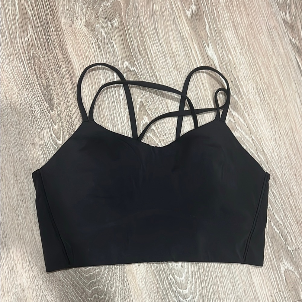 Lululemon Black Strappy Women's Bralette